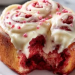 Red Velvet Cinnamon Rolls Dessert First Image