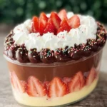 Chocolate Strawberry Trifle Dessert First Image
