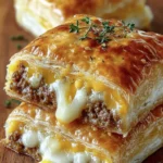 Savory Beef Cheese Pastry Pie First Image