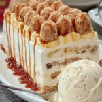 Crispy Caramel Ice Cream Cake First Image