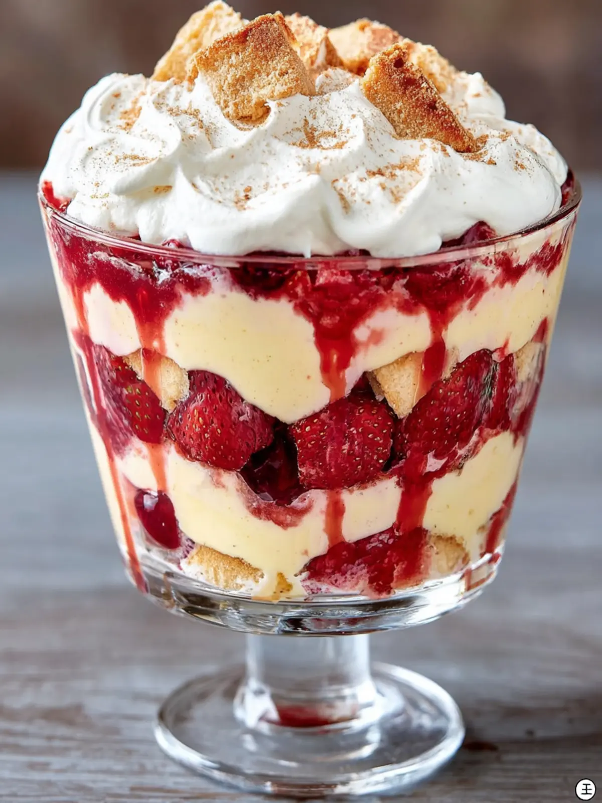 Decadent Berry Custard Trifle First Image