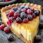 Creamy Custard Tart with Berries First Image