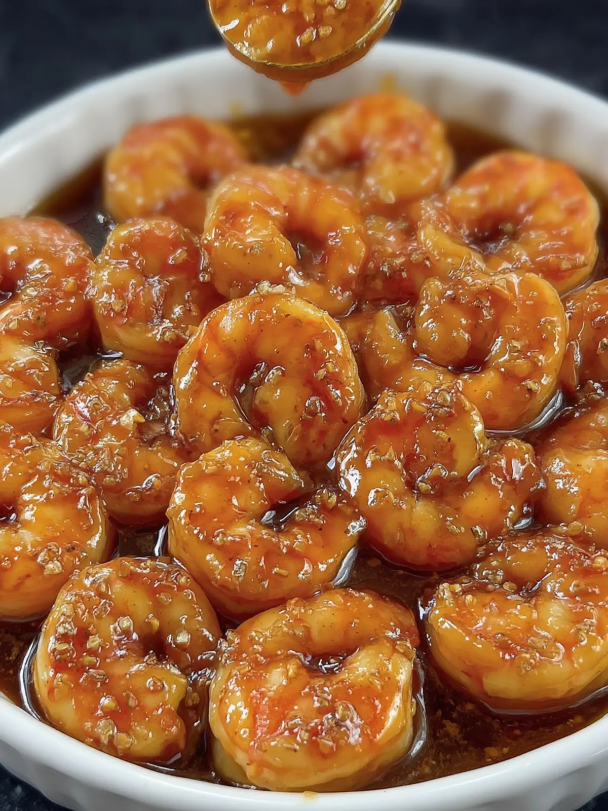 Glazed Honey Garlic Shrimp First Image