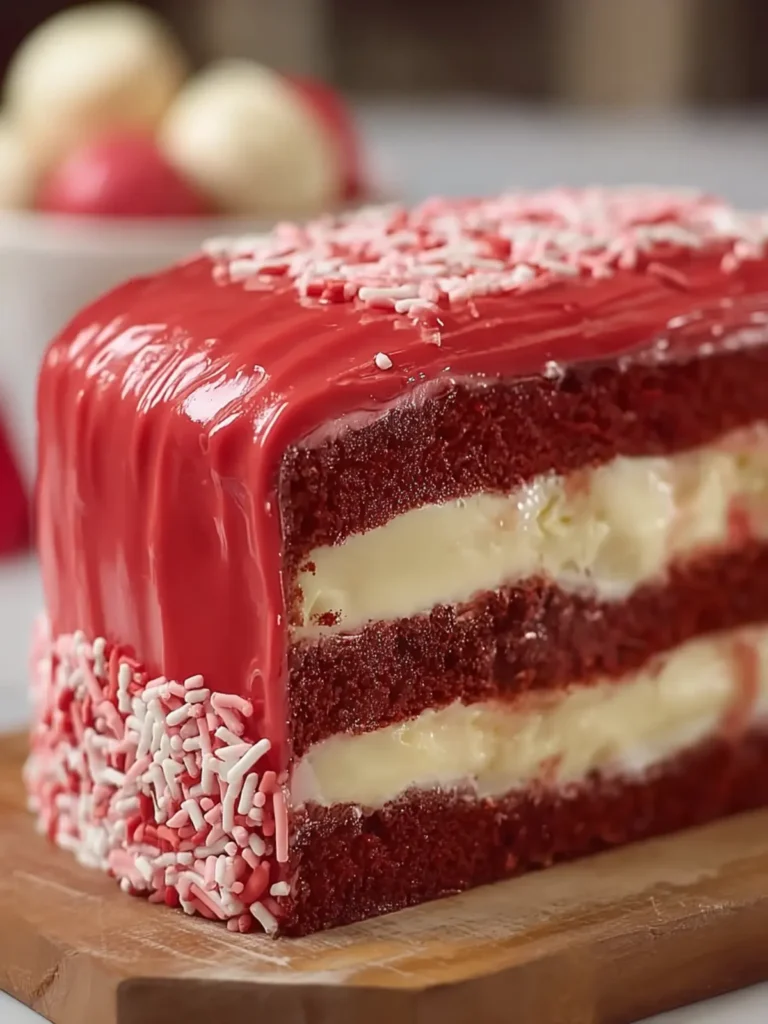 Red Velvet Layer Cake Recipe First Image