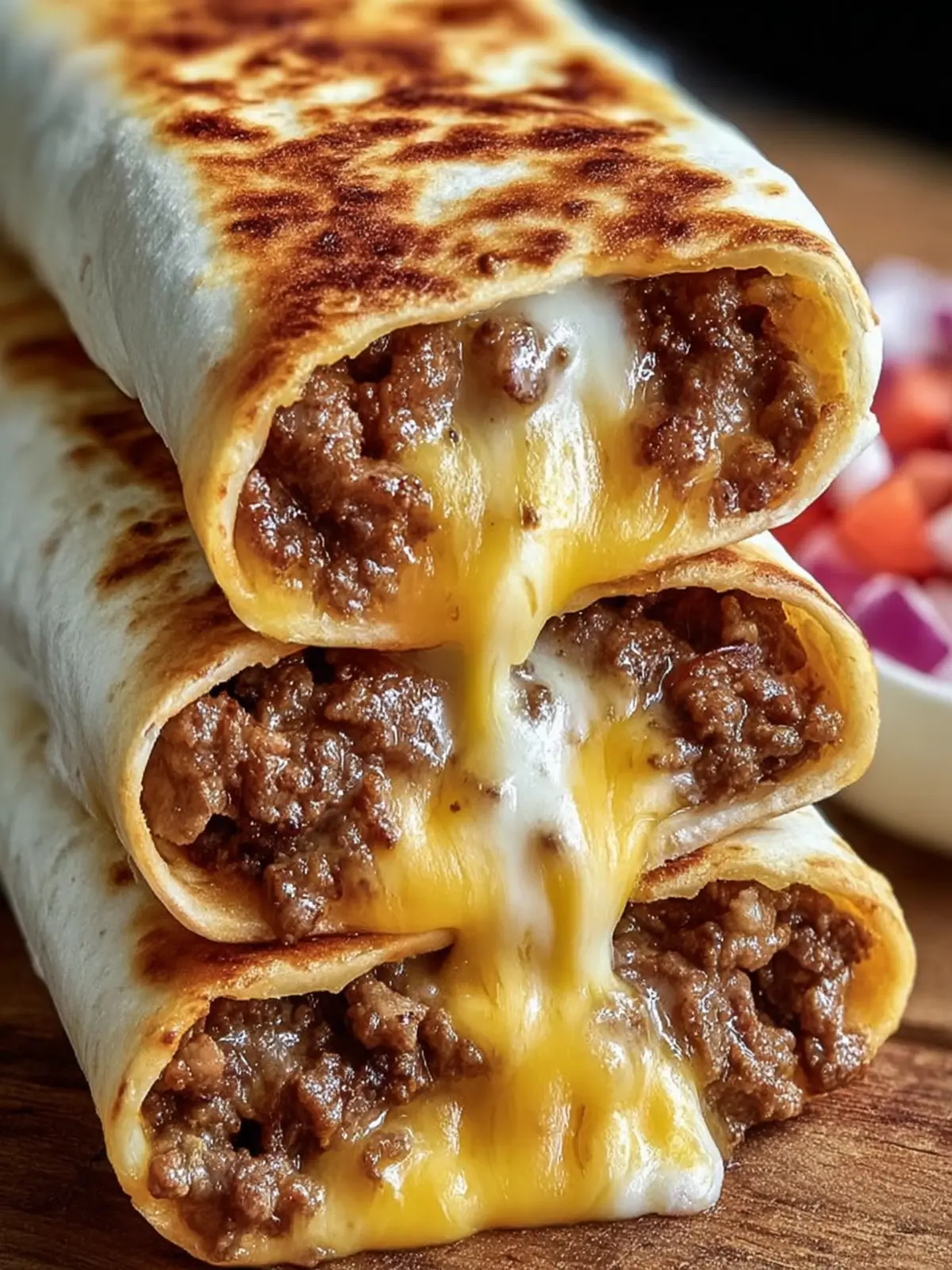 Cheesy Beef Taquito Wraps First Image