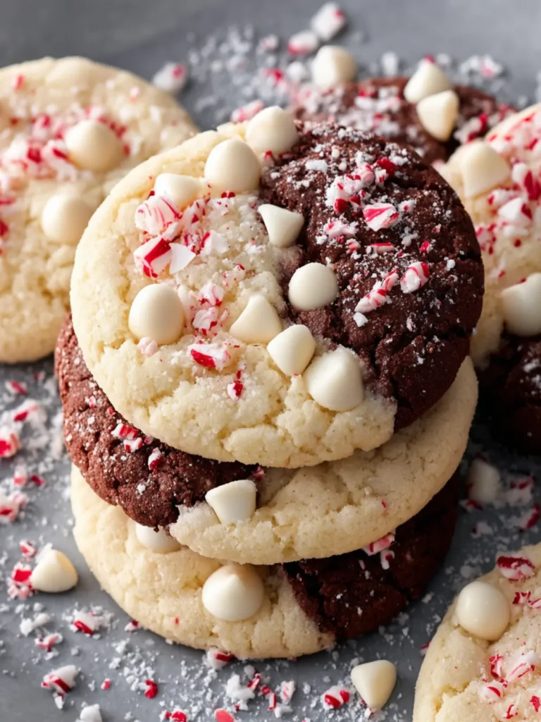 White Chocolate Peppermint Cookies First Image