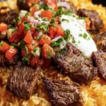 Middle Eastern Spiced Beef Rice First Image