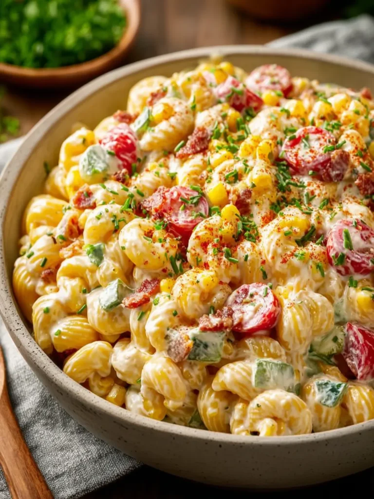 Creamy Summer Pasta Salad First Image
