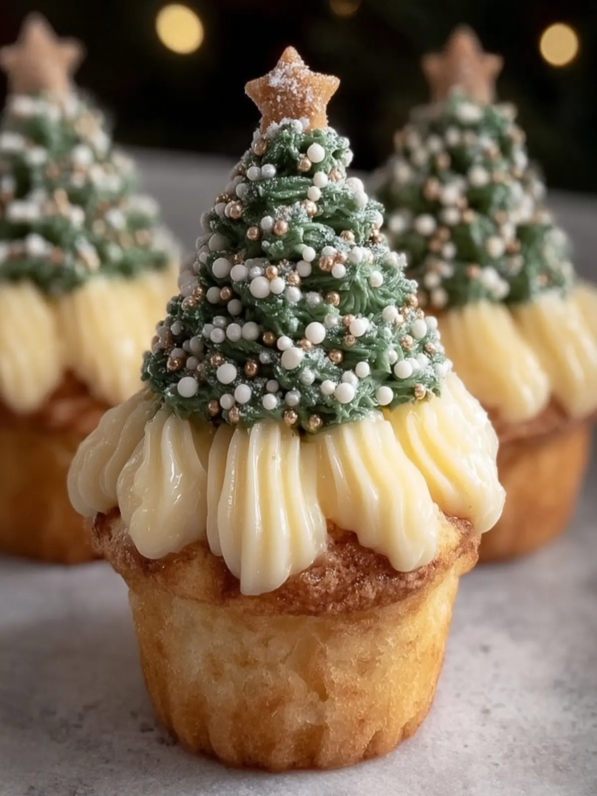 Christmas Tree Cupcake Delight First Image