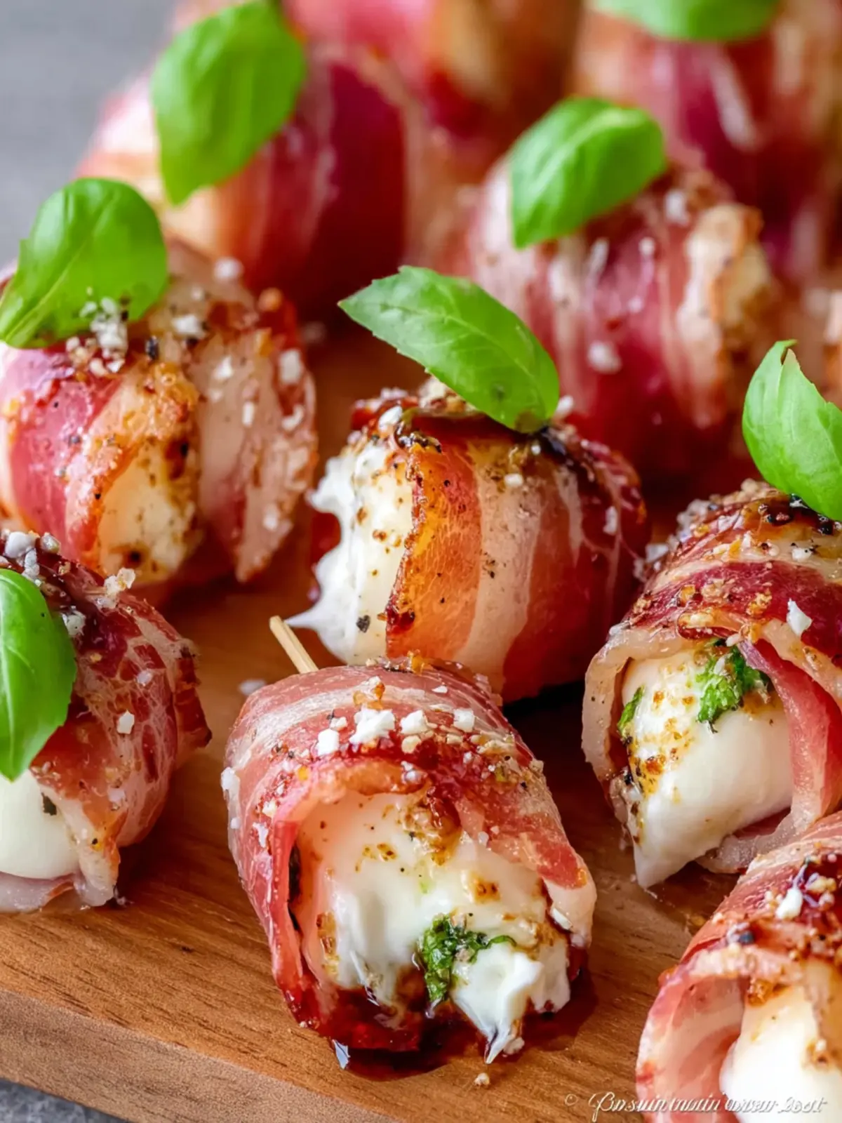 Prosciutto Wrapped Mozzarella Bites First Image