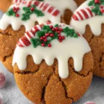 Gingerbread Cookies with Festive Icing First Image