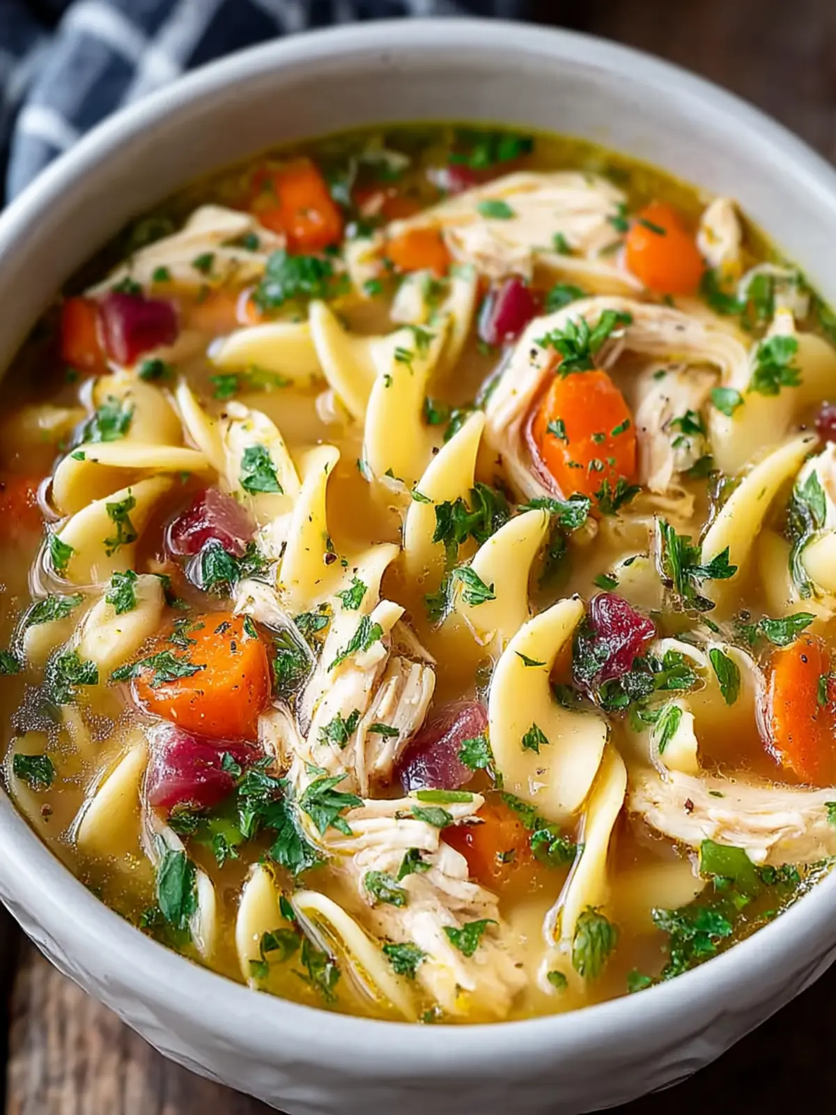 Easy Rotisserie Chicken Noodle Soup: An Incredible Ultimate Recipe First Image