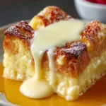 Custard Bread Pudding with Vanilla Sauce: The Ultimate Amazing Recipe First Image