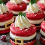 Festive Santa Belt Macarons First Image