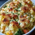 Indulge in Creamy Winter Vegetable Casserole Delight First Image