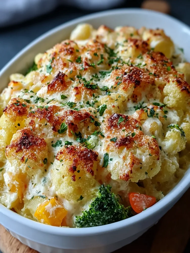 Indulge in Creamy Winter Vegetable Casserole Delight First Image