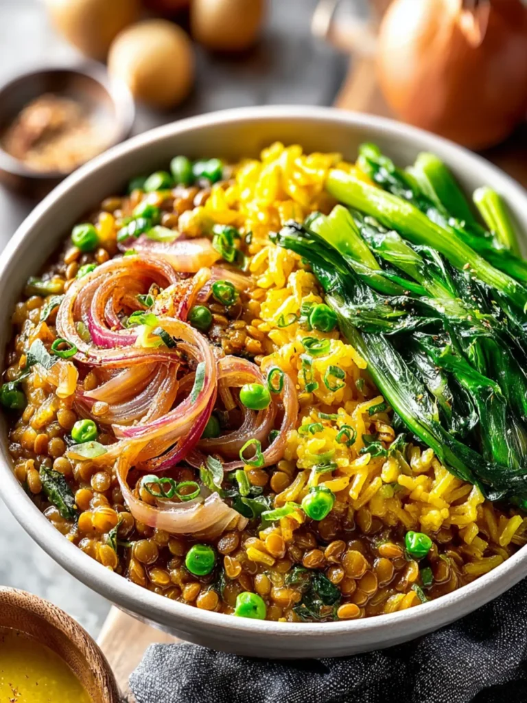 Mujadara (Lentils and Rice) Recipe First Image