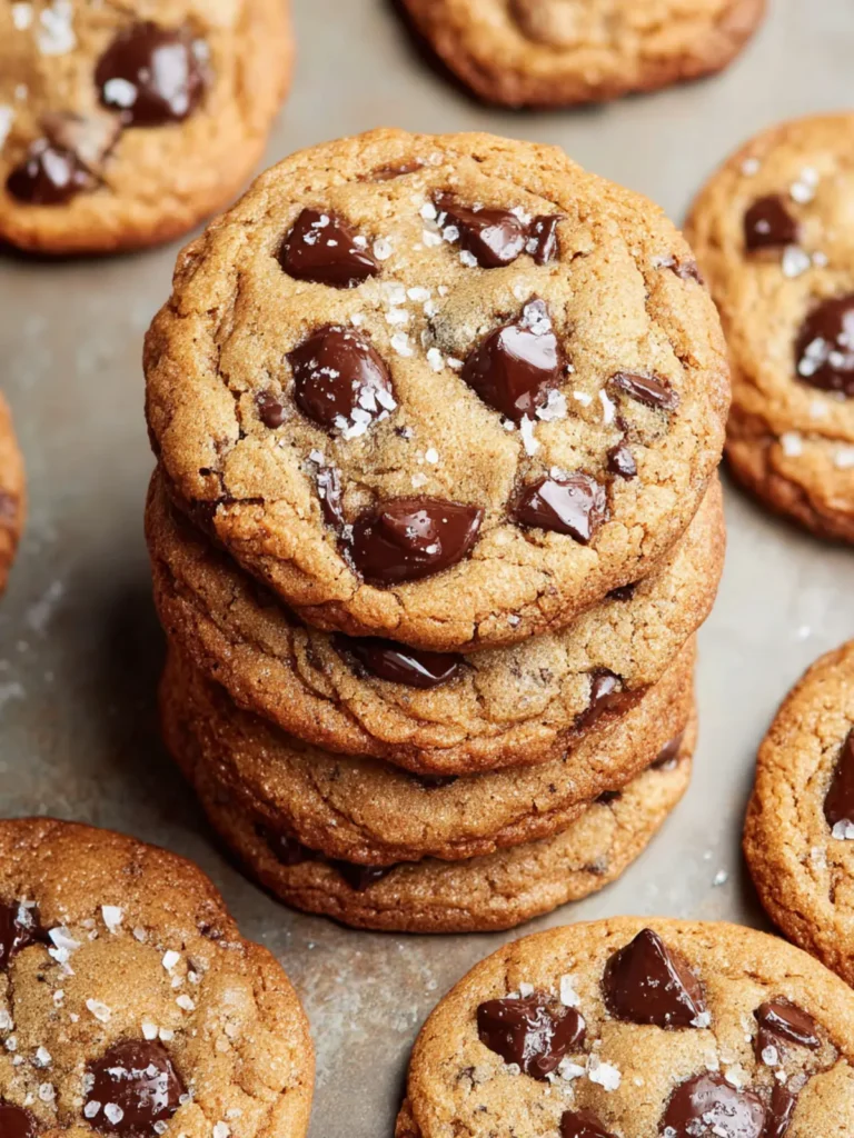 Brown Butter Chocolate Chip Cookies First Image