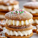 Perfect Holiday Treat: Gingerbread Sandwich Cookies Recipe First Image