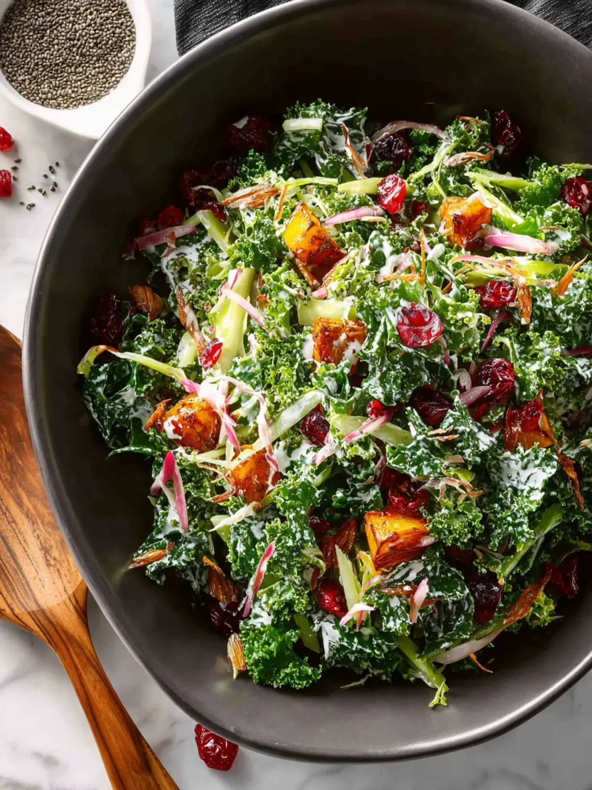 Best Sweet Kale Salad First Image