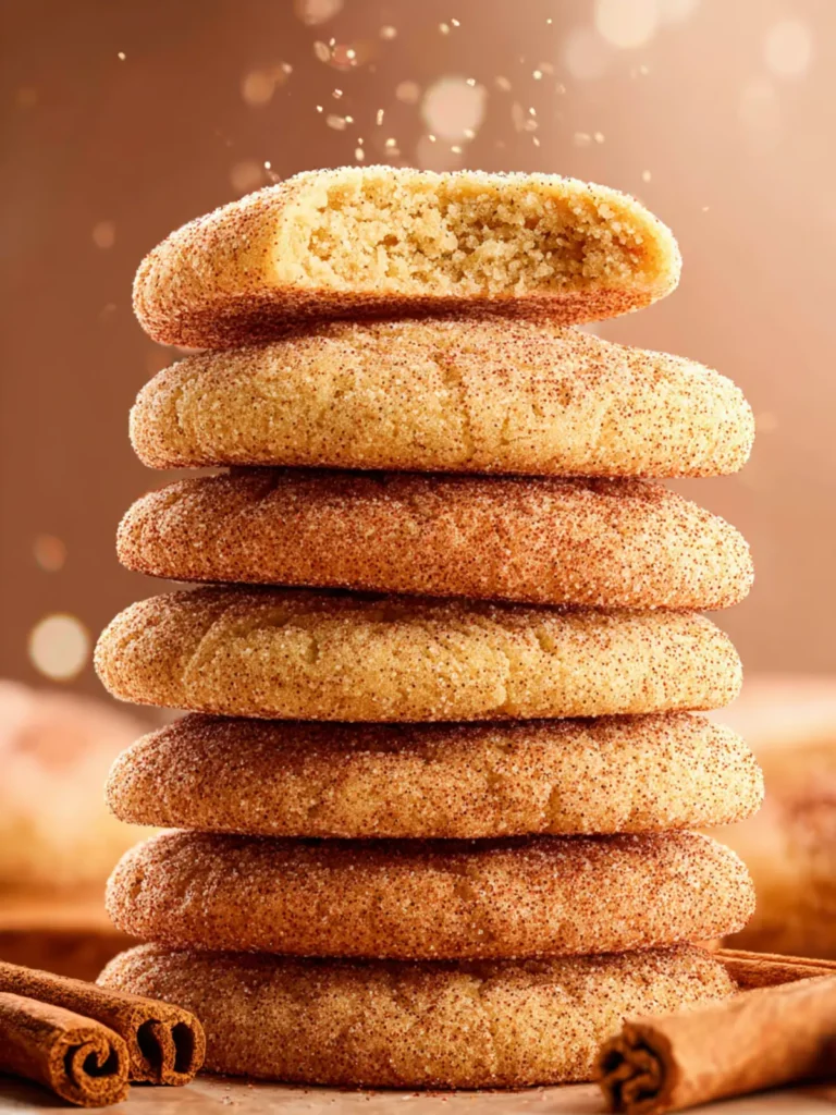 Easy Snickerdoodle Cookies First Image