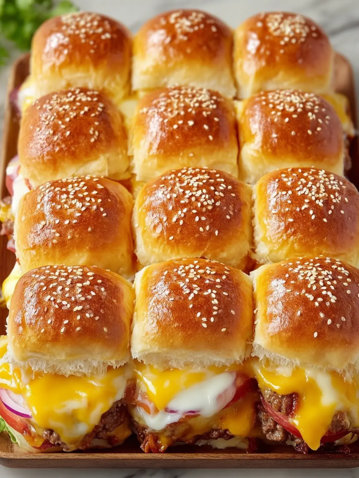 Cheeseburger Sliders Recipe First Image