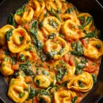 Creamy Spinach Tomato Tortellini: An Incredible Ultimate Recipe First Image