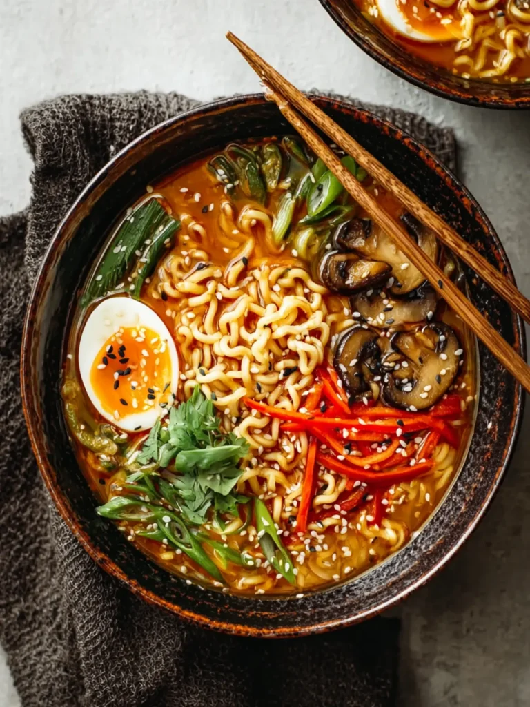 Delicious Vegan Sesame Ramen Recipe You’ll Love! First Image