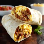 Chorizo and Eggs Burritos First Image
