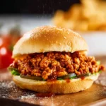 Cajun Chicken Sloppy Joes First Image