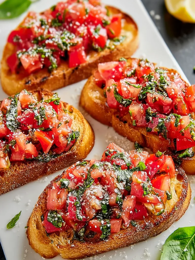 Irresistible Bruschetta: A Classic Italian Delight First Image