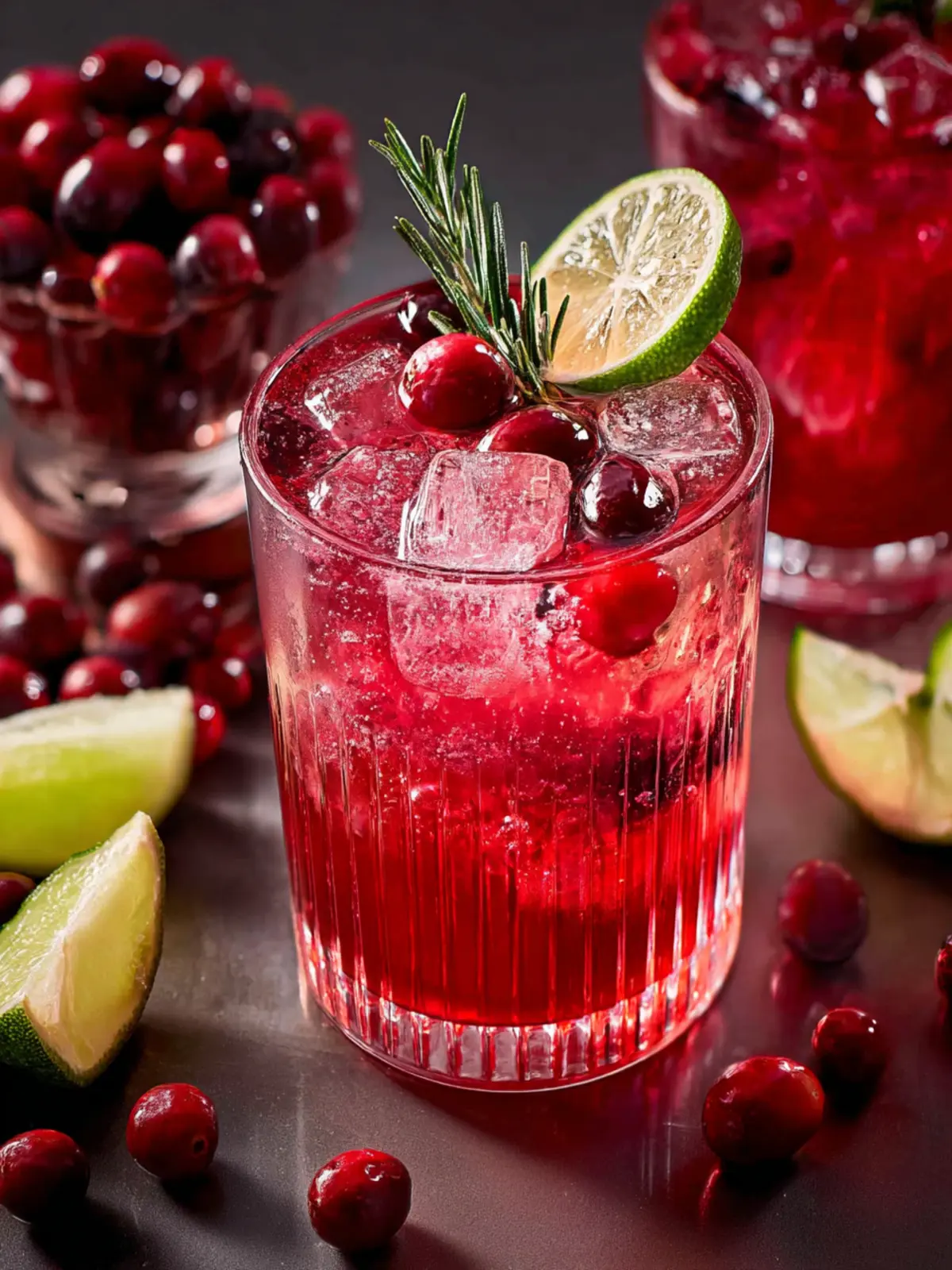 A Cranberry Rosemary Mocktail That Will Elevate Your Cheers