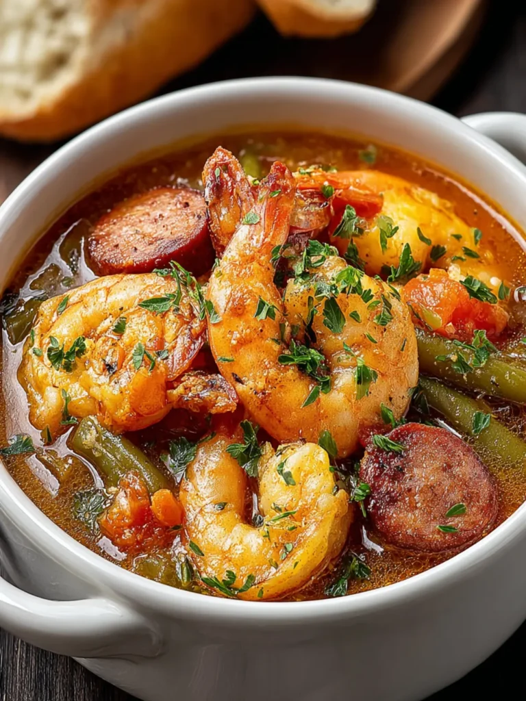 Comforting Shrimp + Sausage Gumbo Recipe for Cozy Nights First Image