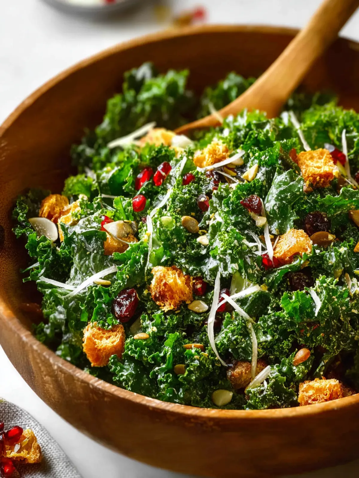 Easy Kale Salad With Lemon Dressing First Image