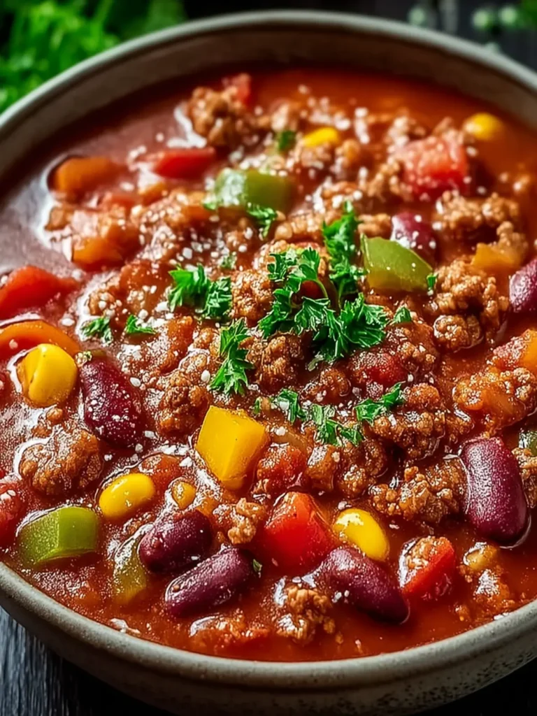 Best Ground Beef Stovetop Chili for Comfort on a Cozy Night First Image