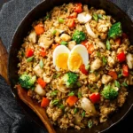 Leftover Fried Rice, Veggies and Eggs First Image