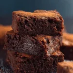 Best fudgy cocoa brownies that melt in your mouth! First Image
