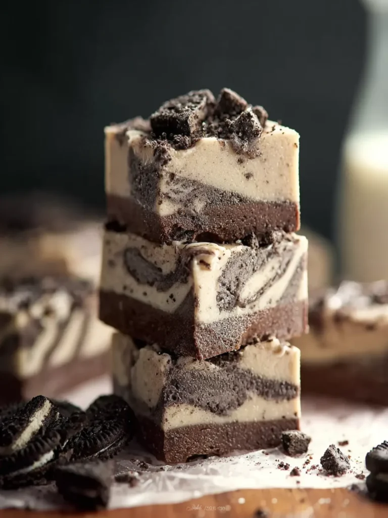 3-ingredient Oreo Fudge: A Simple, Delightful Treat! First Image