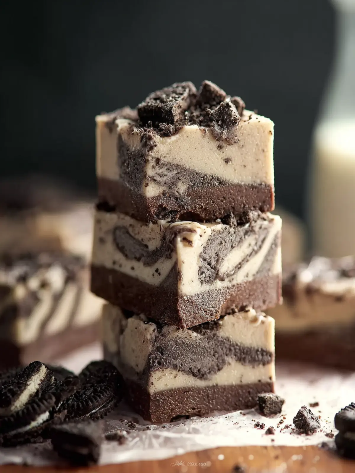 3-ingredient Oreo Fudge: A Simple, Delightful Treat! First Image