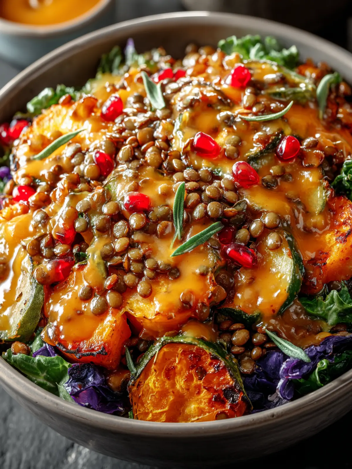Roasted Squash & Lentil Bowl: A Flavor-Packed Plant-Forward Dinner First Image