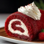 Irresistible Red Velvet Cake Roll Recipe to Delight You First Image