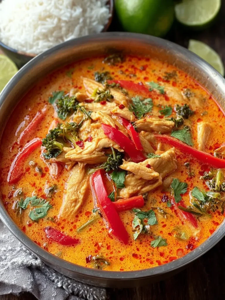 Easy Thai Red Curry Chicken Recipe First Image