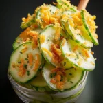 Crispy Cucumber Snack with Cheddar: A Flavorful Delight First Image