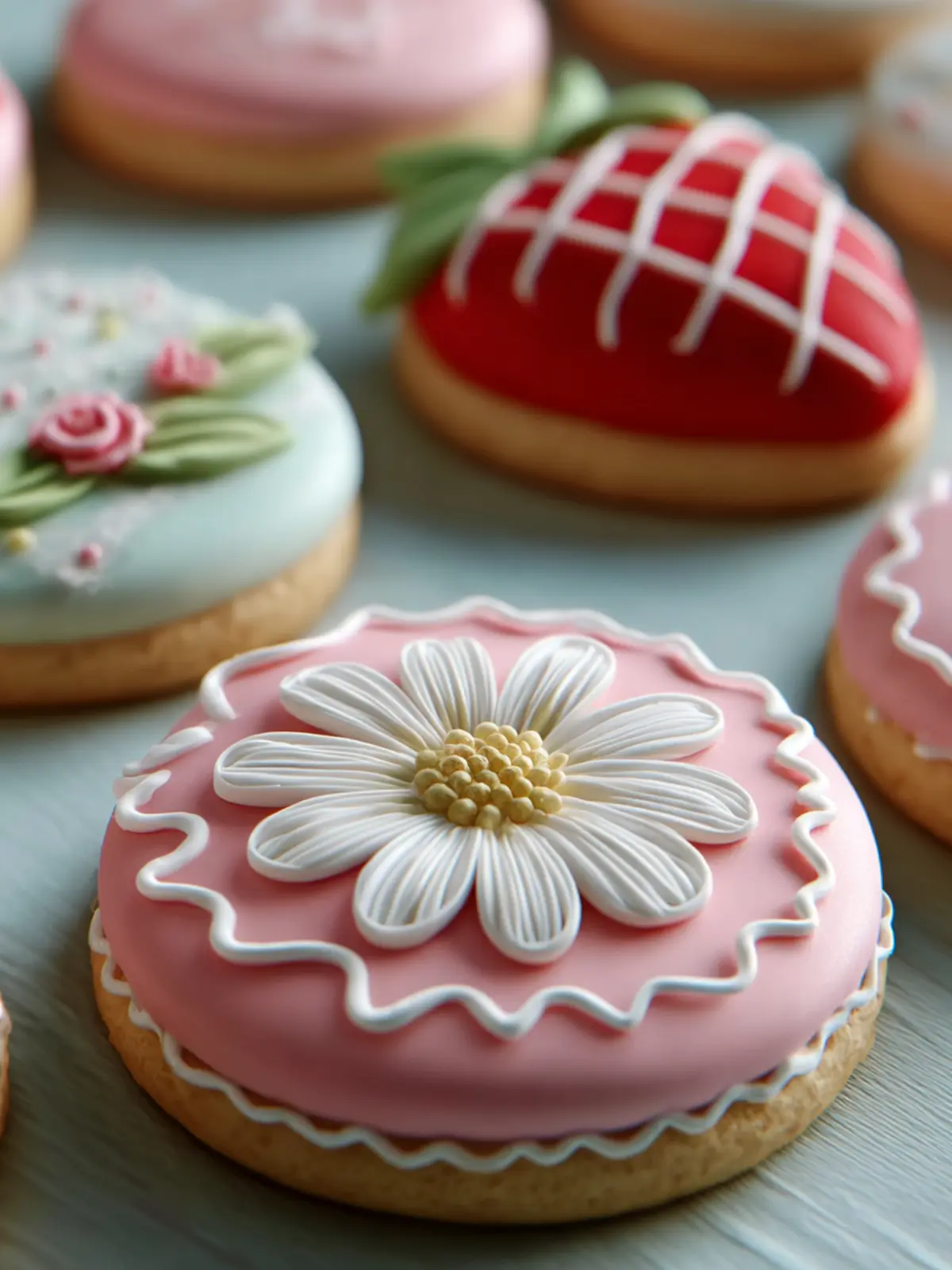 10 Irresistible Fondant Decorated Cookies to Delight You First Image