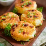 Cheesy Mashed Potato Cakes First Image