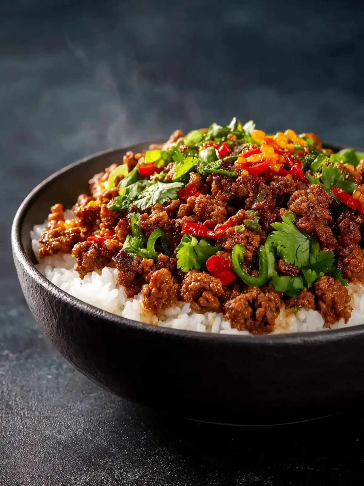 Ground Beef Hot Honey Bowl First Image