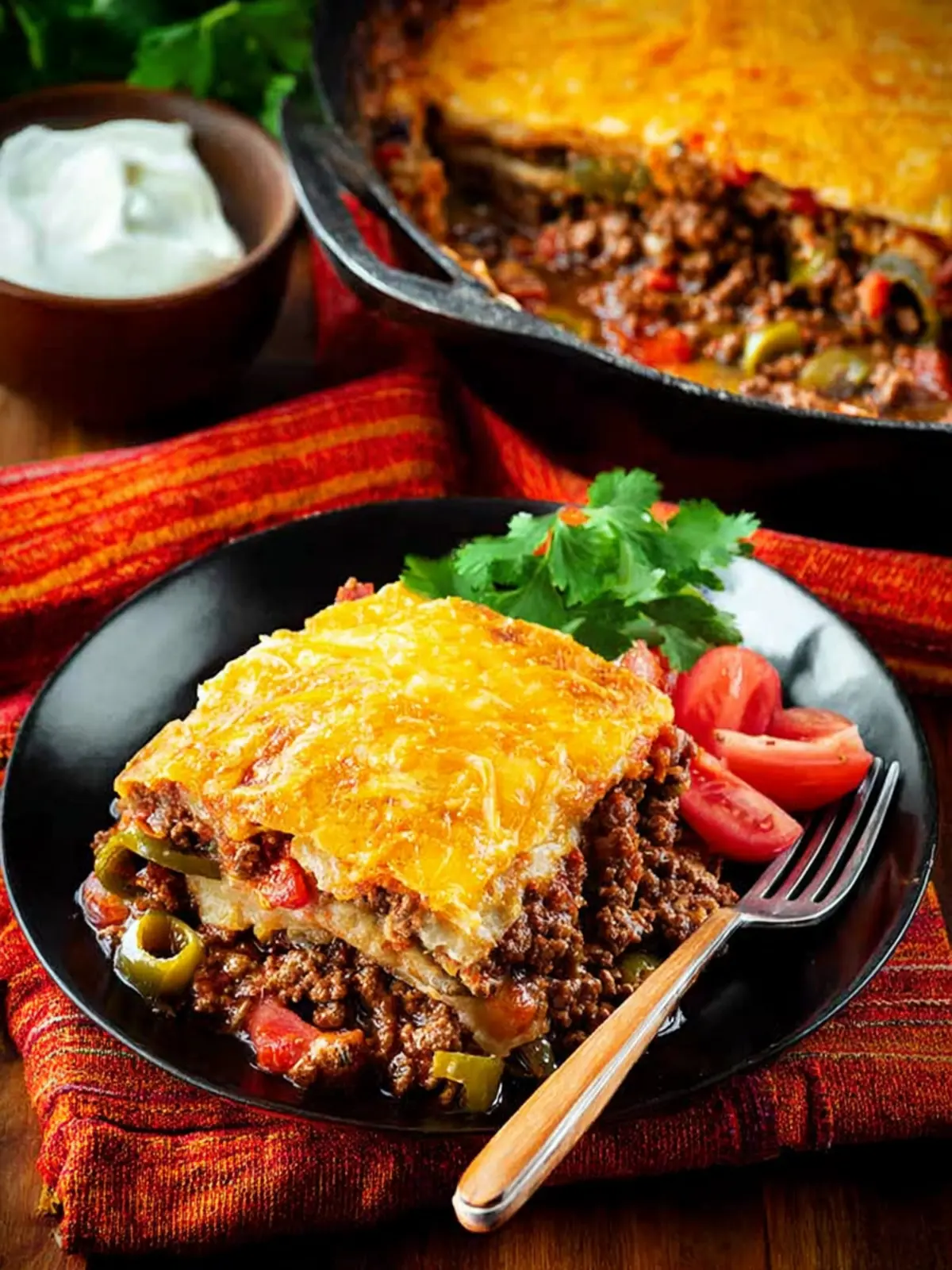 Mexican Ground Beef Casserole First Image