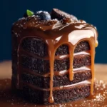 Salted Caramel Chocolate Fudge Cake First Image