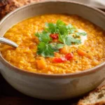 Curried Red Lentil Soup First Image