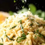 Garlic Parmesan Orzo First Image
